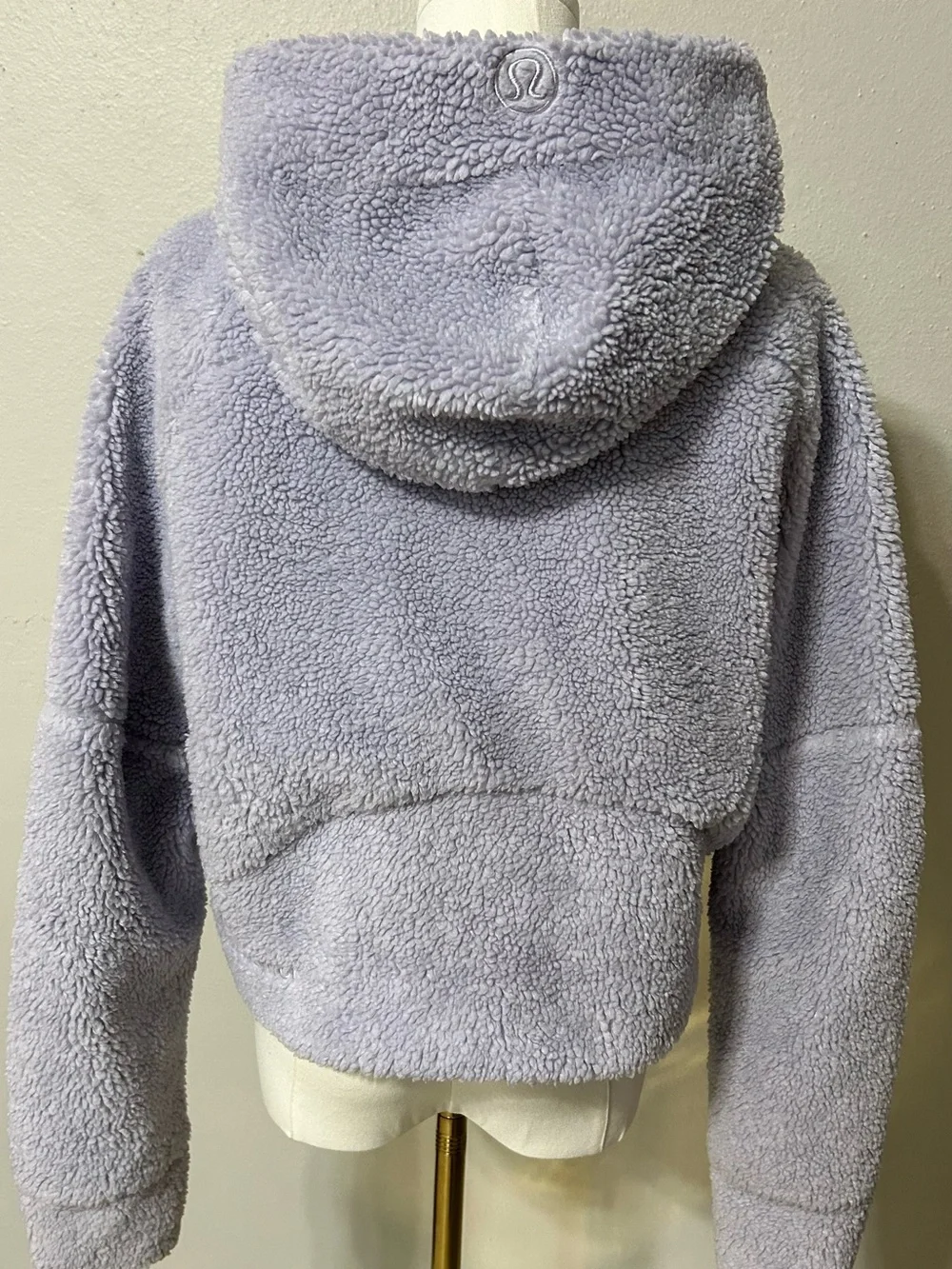 lululemon athletica Kids Lavender Hooded Sherpa Pullover